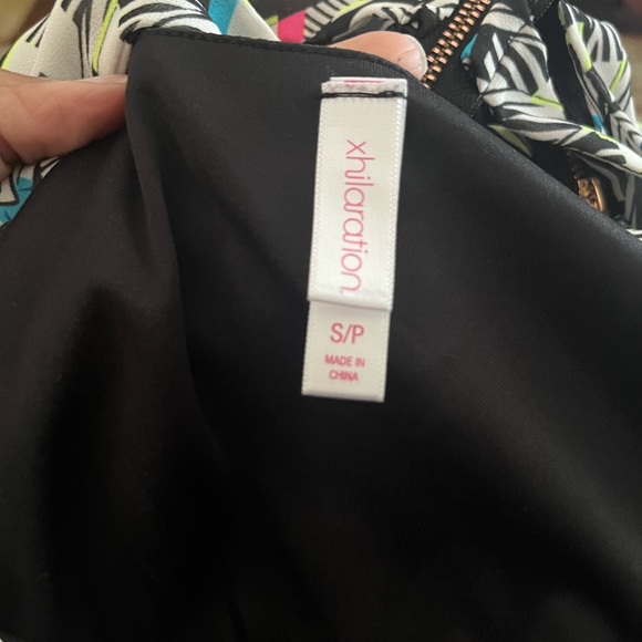 Xhilaration Women’s Shorts Romper (Shorts) - S/P - Multi-colored - Picture 7 of 10